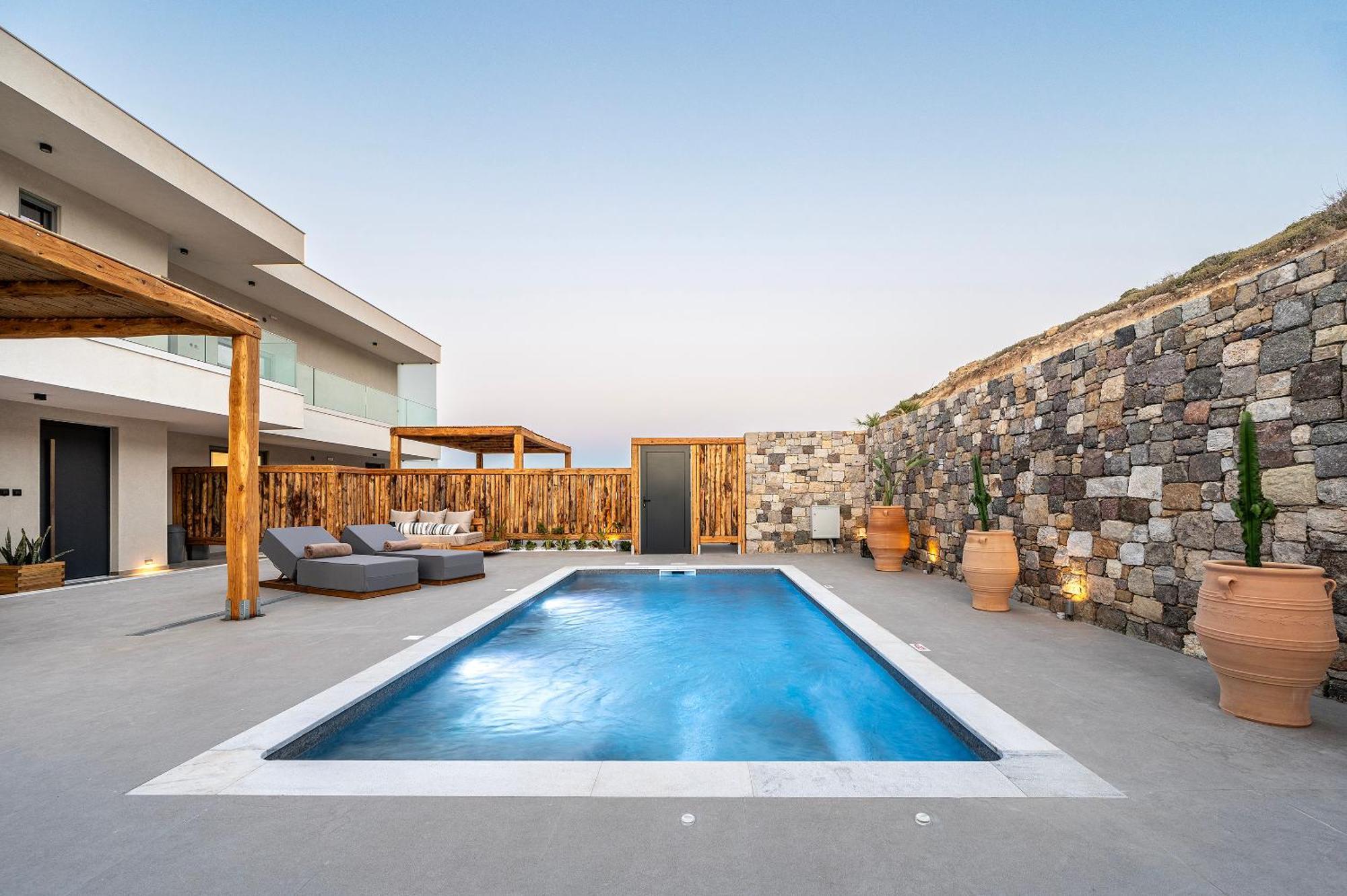Апартаменты Mousonas Luxury Living Kampos  Экстерьер фото