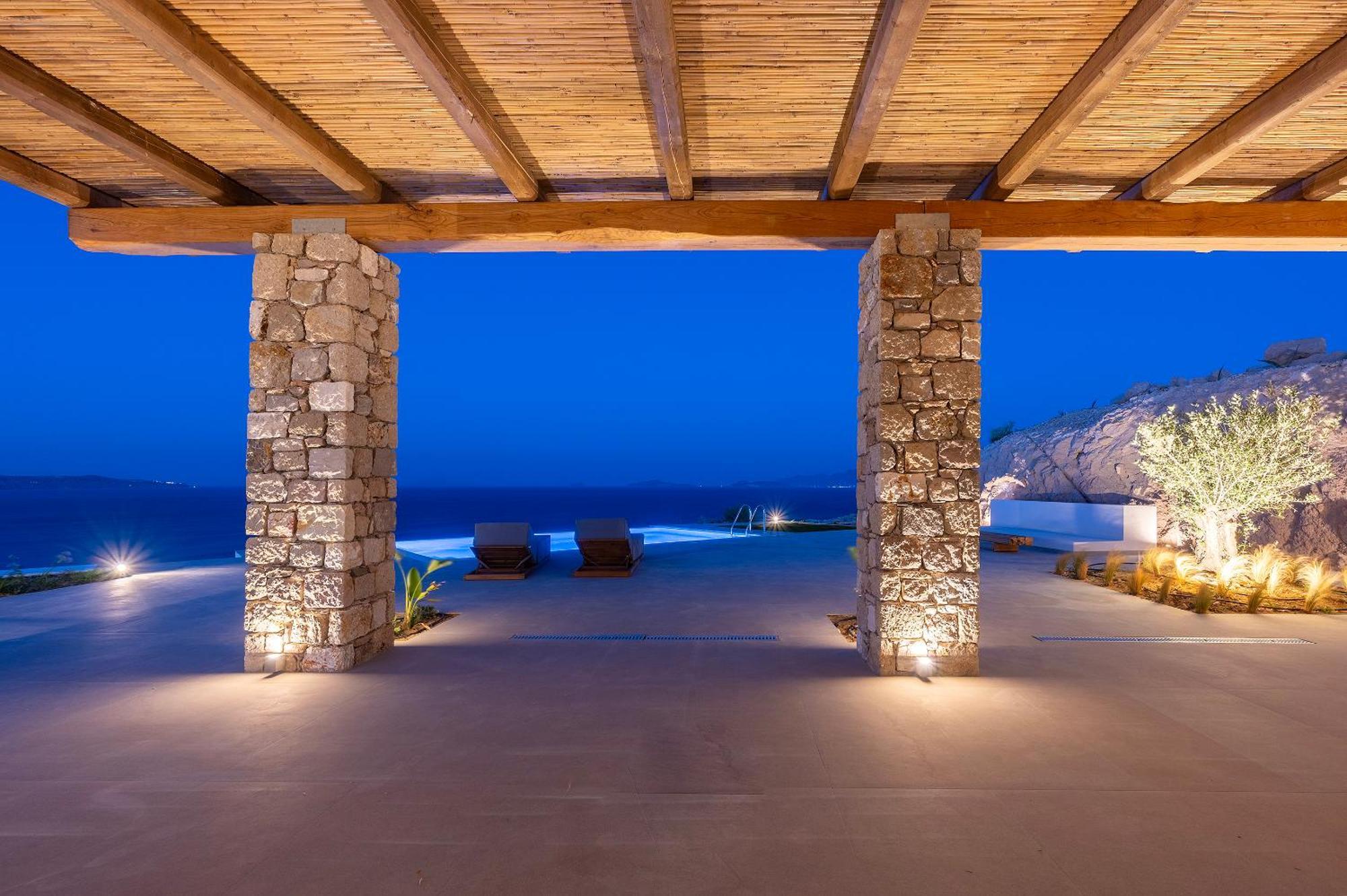 Апартаменты Mousonas Luxury Living Kampos  Экстерьер фото