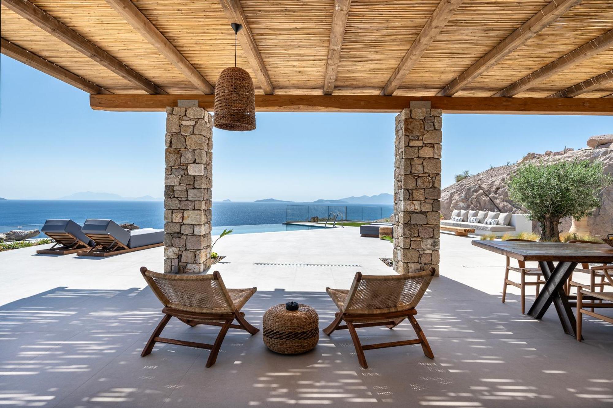 Апартаменты Mousonas Luxury Living Kampos  Экстерьер фото