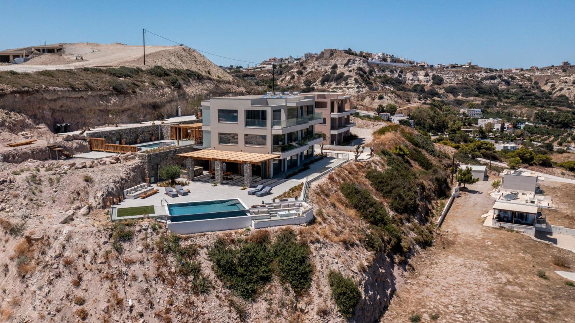 Апартаменты Mousonas Luxury Living Kampos  Экстерьер фото